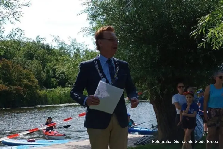 Opening aanlegsteiger Schapenstreek