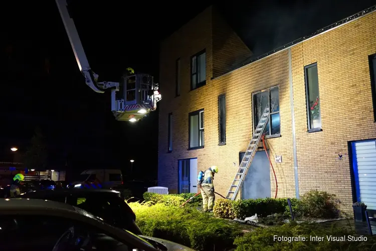 Flinke brand in woning Grootebroek