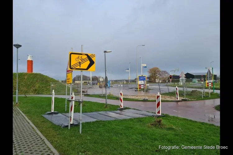 Afsluiting afslag Drechterlandseweg-Verlengde Raadhuislaan