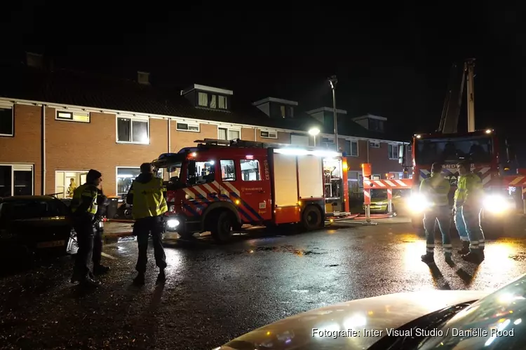 Schuurbrand Bovenkarspel, veel rookontwikkeling