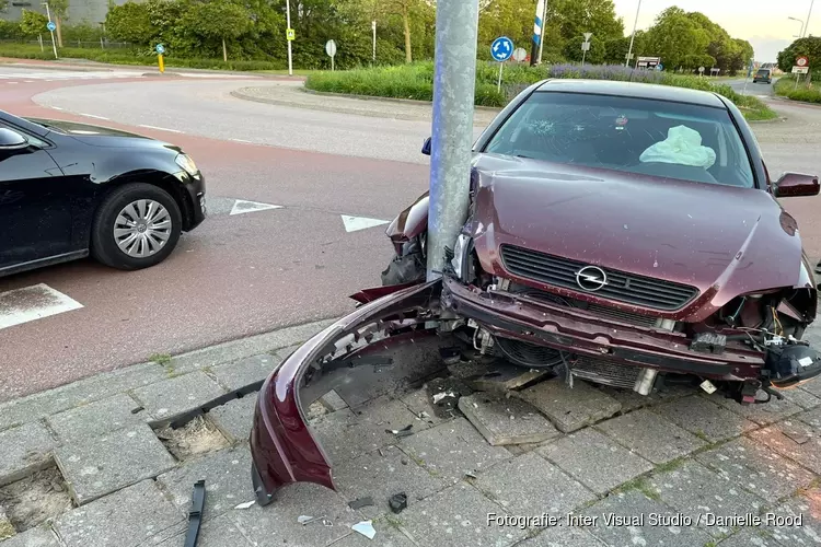 Automobilist onder invloed crasht in Grootebroek