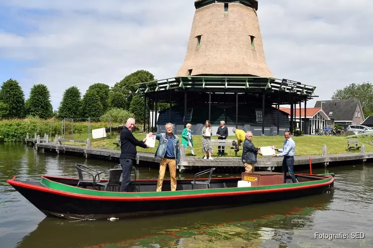 Vaarkaart historische vaarroute Stede Broec - Enkhuizen