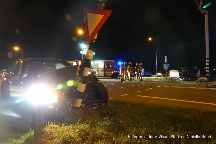 Twee gewonden bij ernstig ongeval in Grootebroek