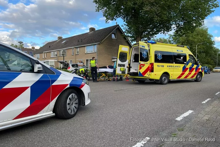 Scooterrijder gewond bij ongeluk in Grootebroek