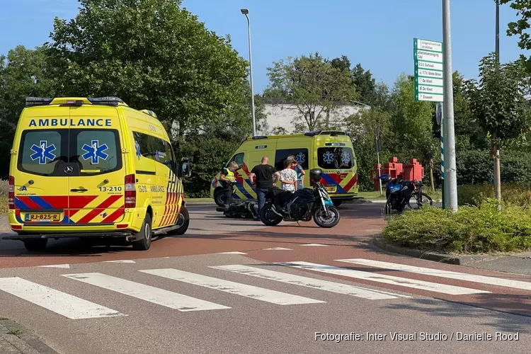 Motorrijder komt ten val in Grootebroek