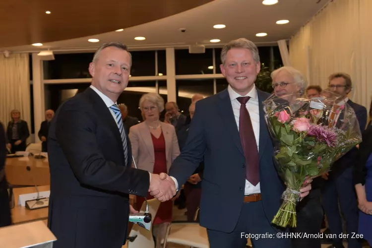 Remco Bosma beëdigd als dijkgraaf, boegbeeld van HHNK