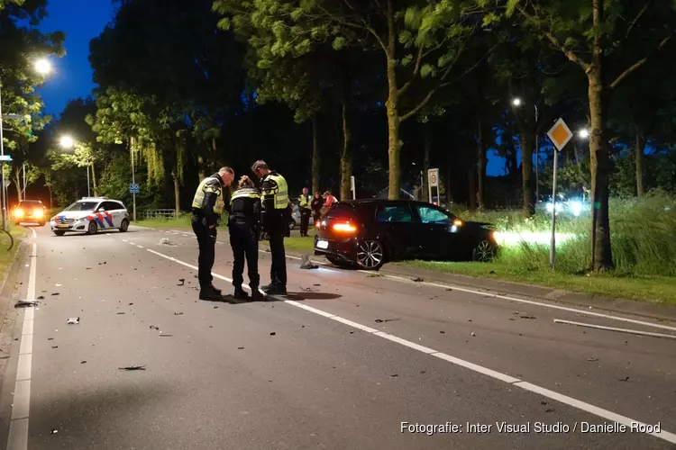 Flinke schade aangericht door vluchtende automobilist